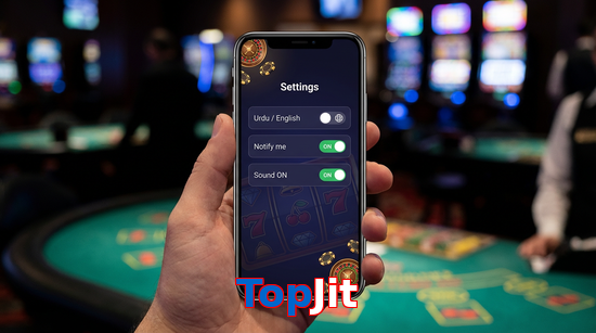Game list for TopJit app section