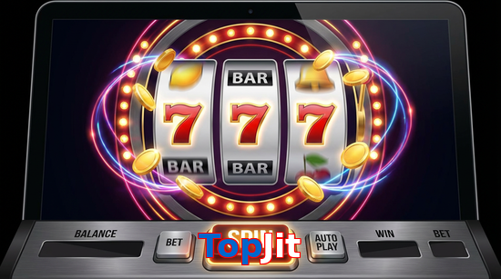 Main screen of TopJit slots page for PK players